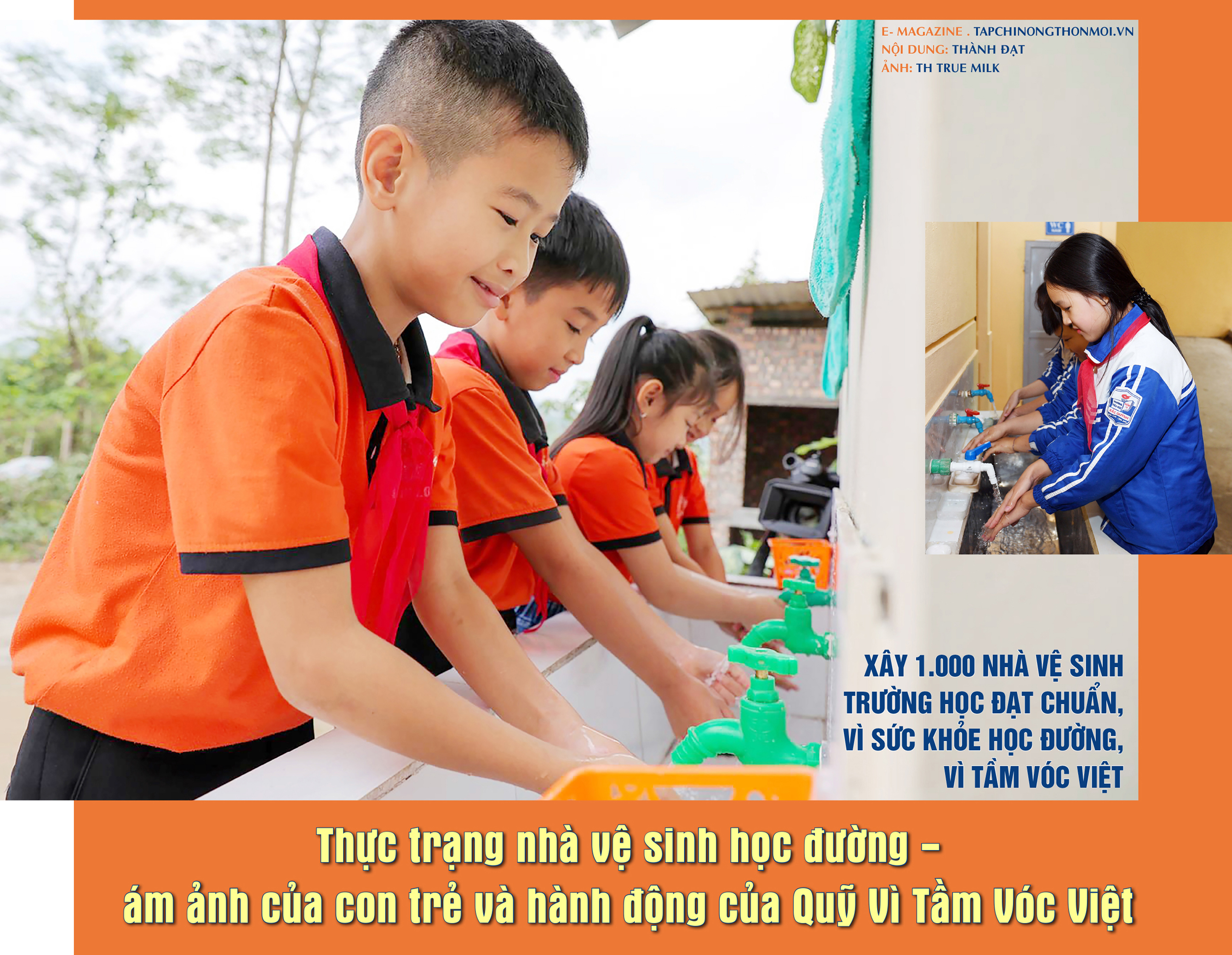 Thực trạng nhà vệ sinh học đường - Ám ảnh của con trẻ và hành động của Quỹ Vì Tầm Vóc Việt